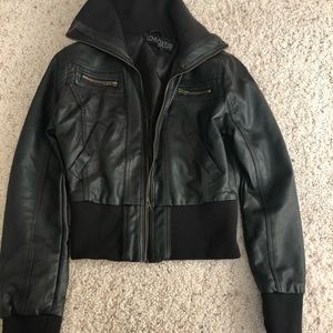 Love Culture Black Leather Jacket